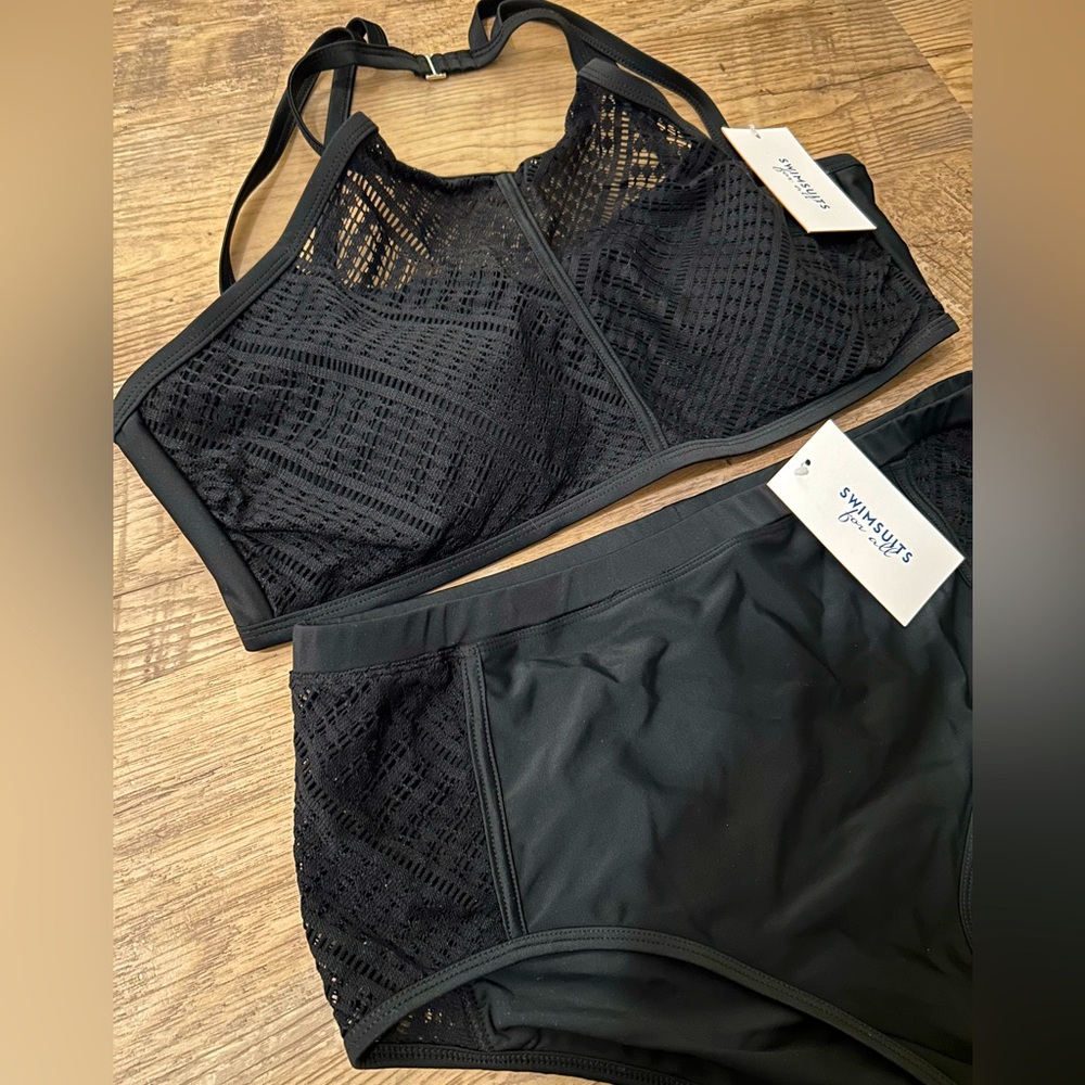 NWT BLACK BIKINI